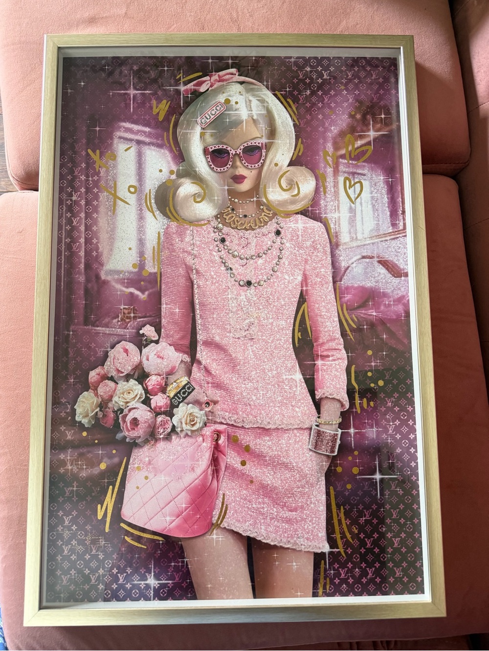 🩷💖Oliver Gal Designer Barbie Wall Art🩷💖